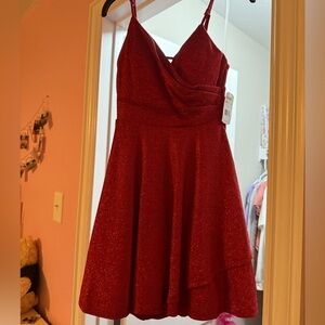 Red Sparkly Dress